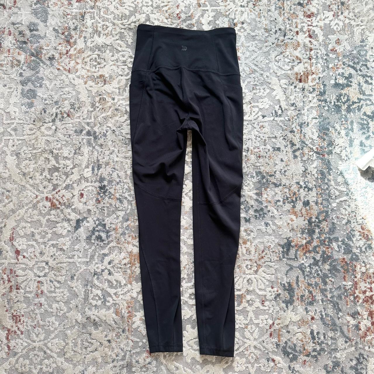 Black Target leggings with thigh pockets. Alas, I've - Depop