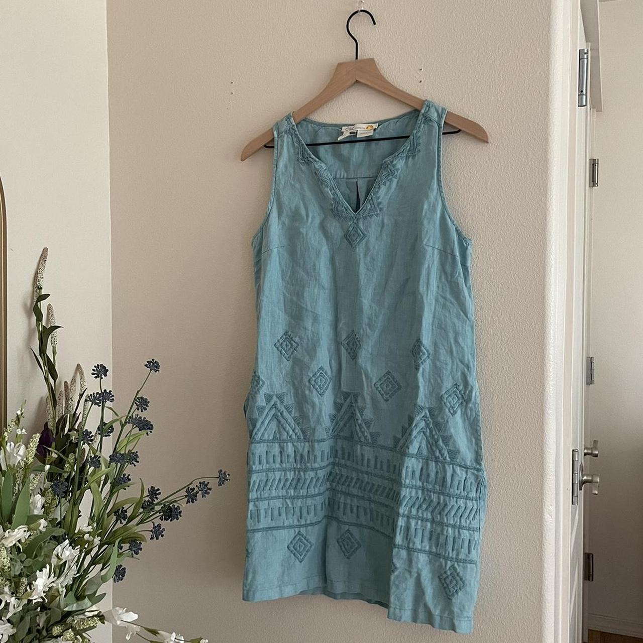 C&c california dress linen best sale