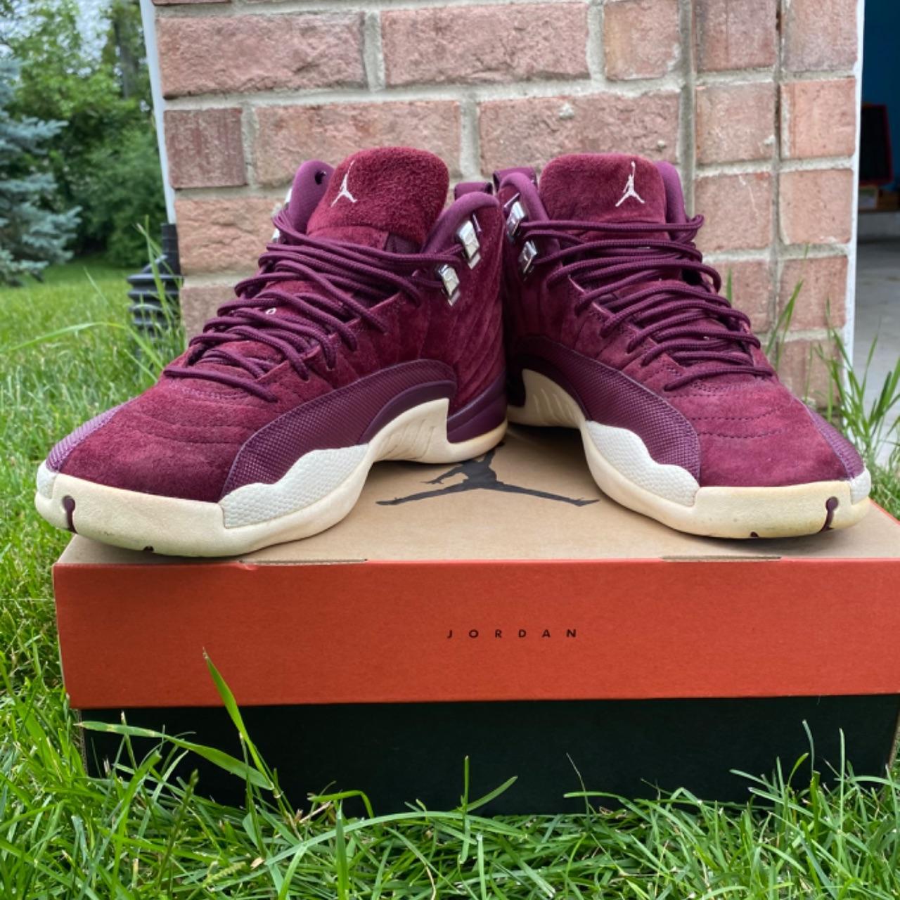 Jordan 12 Bordeaux Size Men 7 Women 8 The. Depop