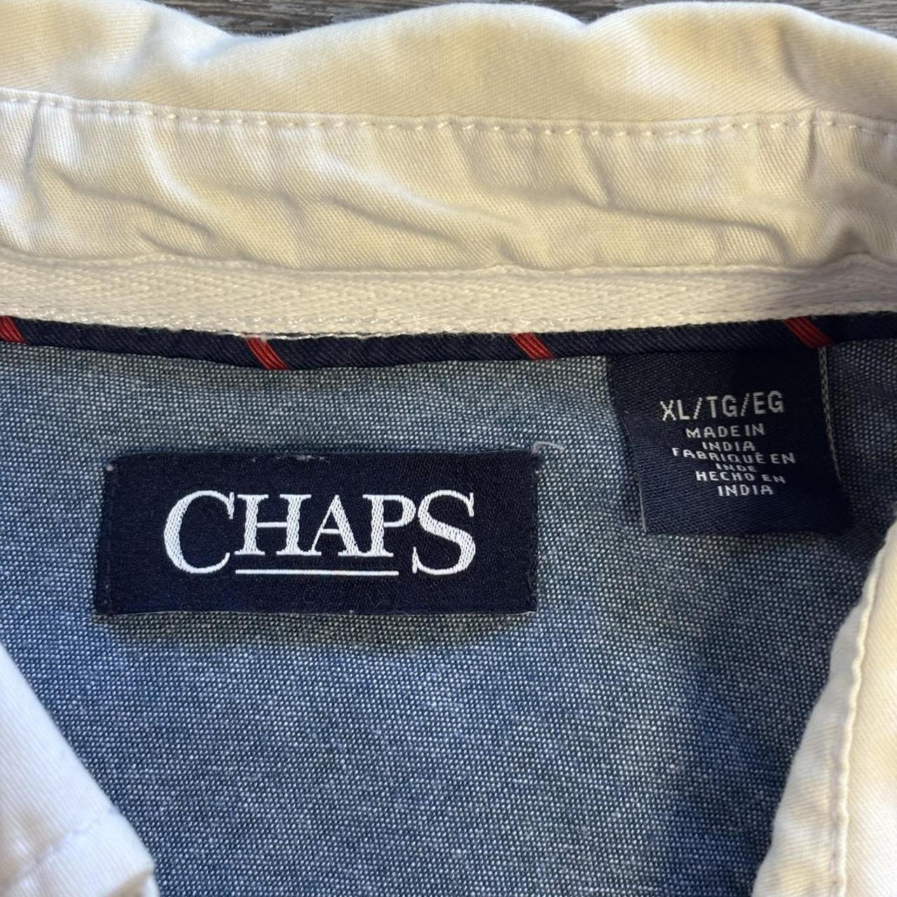 Chaps Men's Polo shirt - Blue/Navy - XL – Chaps P… - image 6