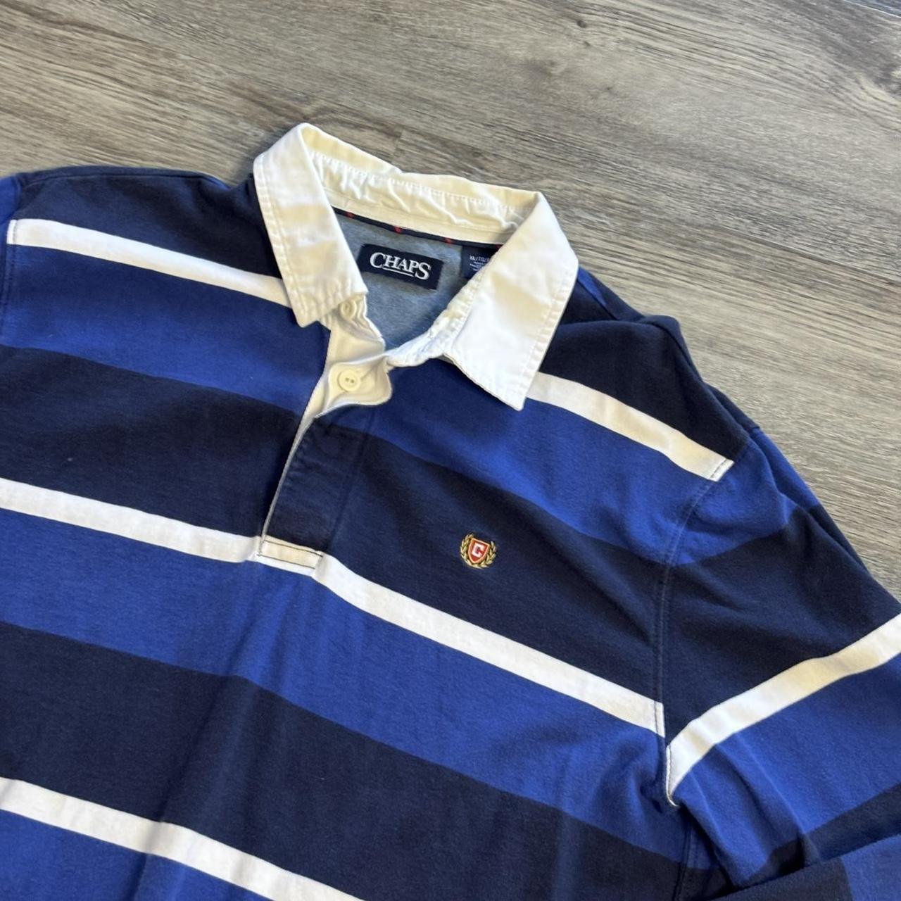 Chaps Men's Polo shirt - Blue/Navy - XL – Chaps P… - image 2
