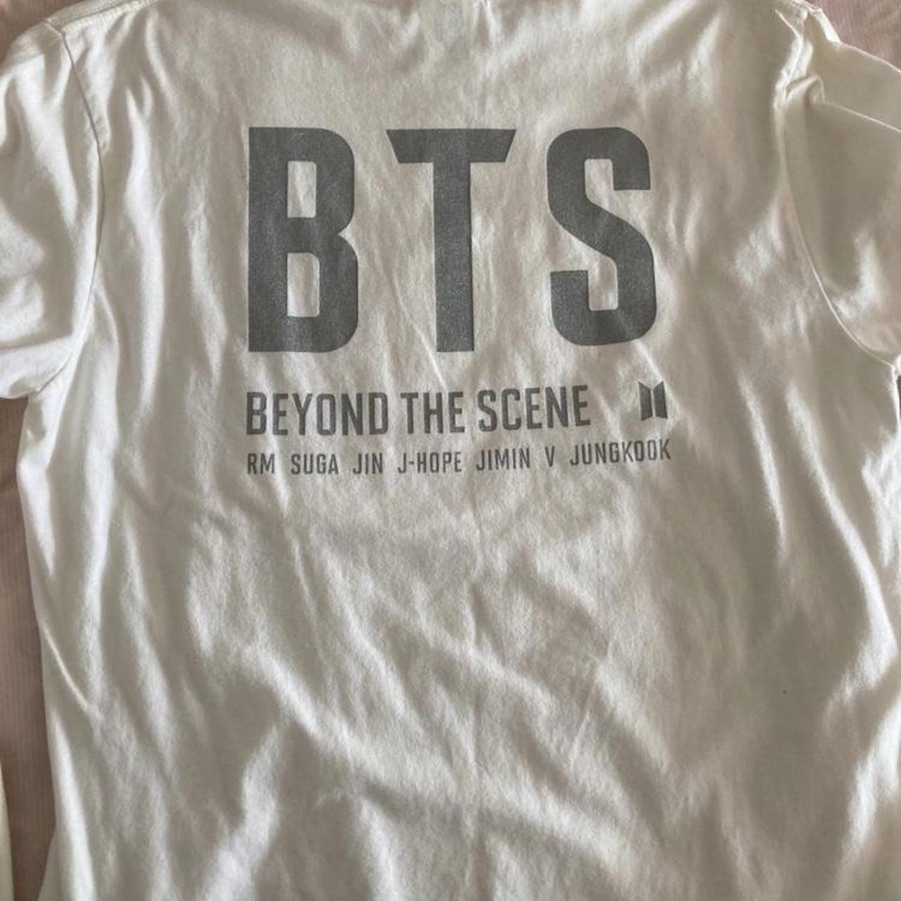 Official BTS Merch MEDIUM Beyond the Scene tee high quality