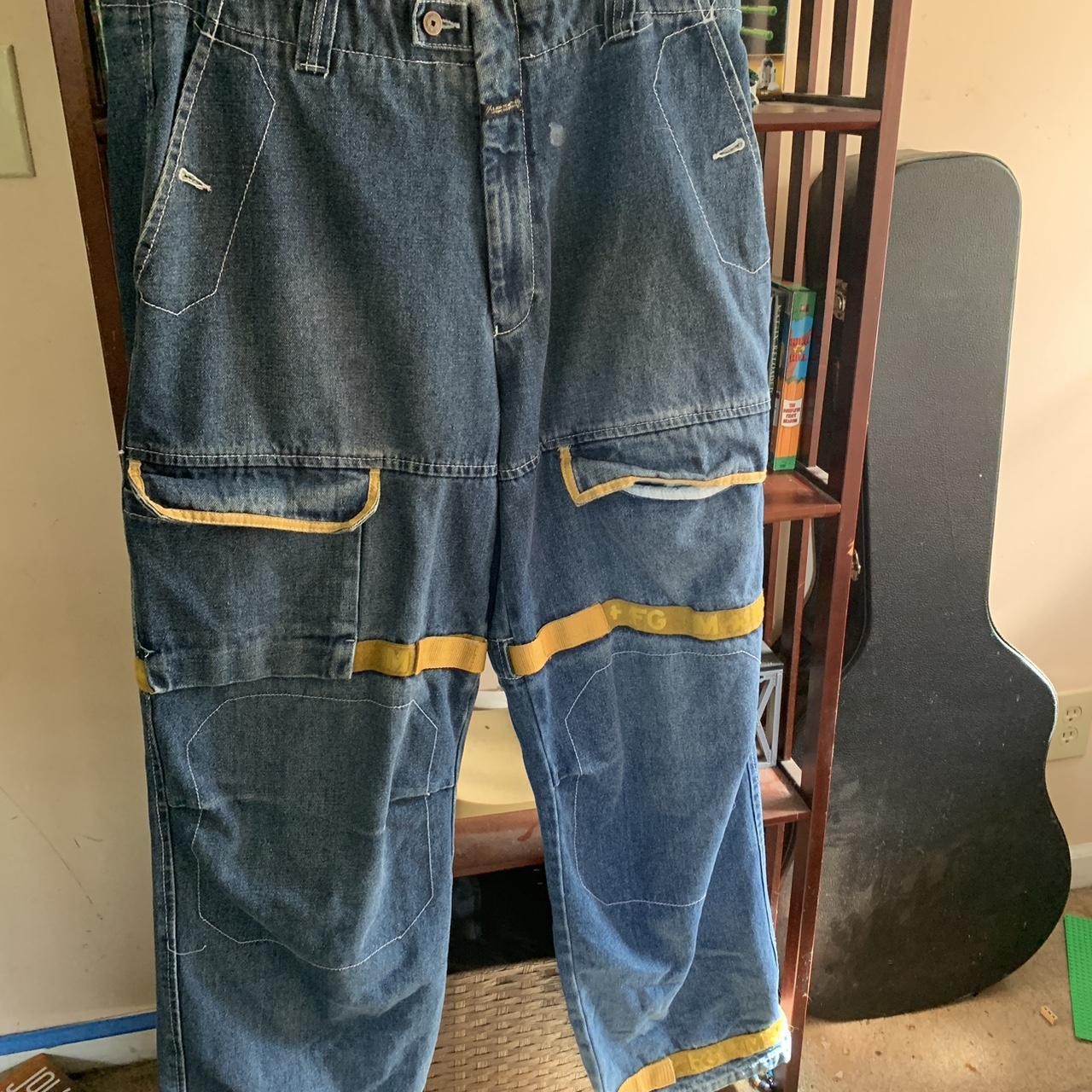 Marithe Francois baggy jnco girbaud jeans wide leg Depop