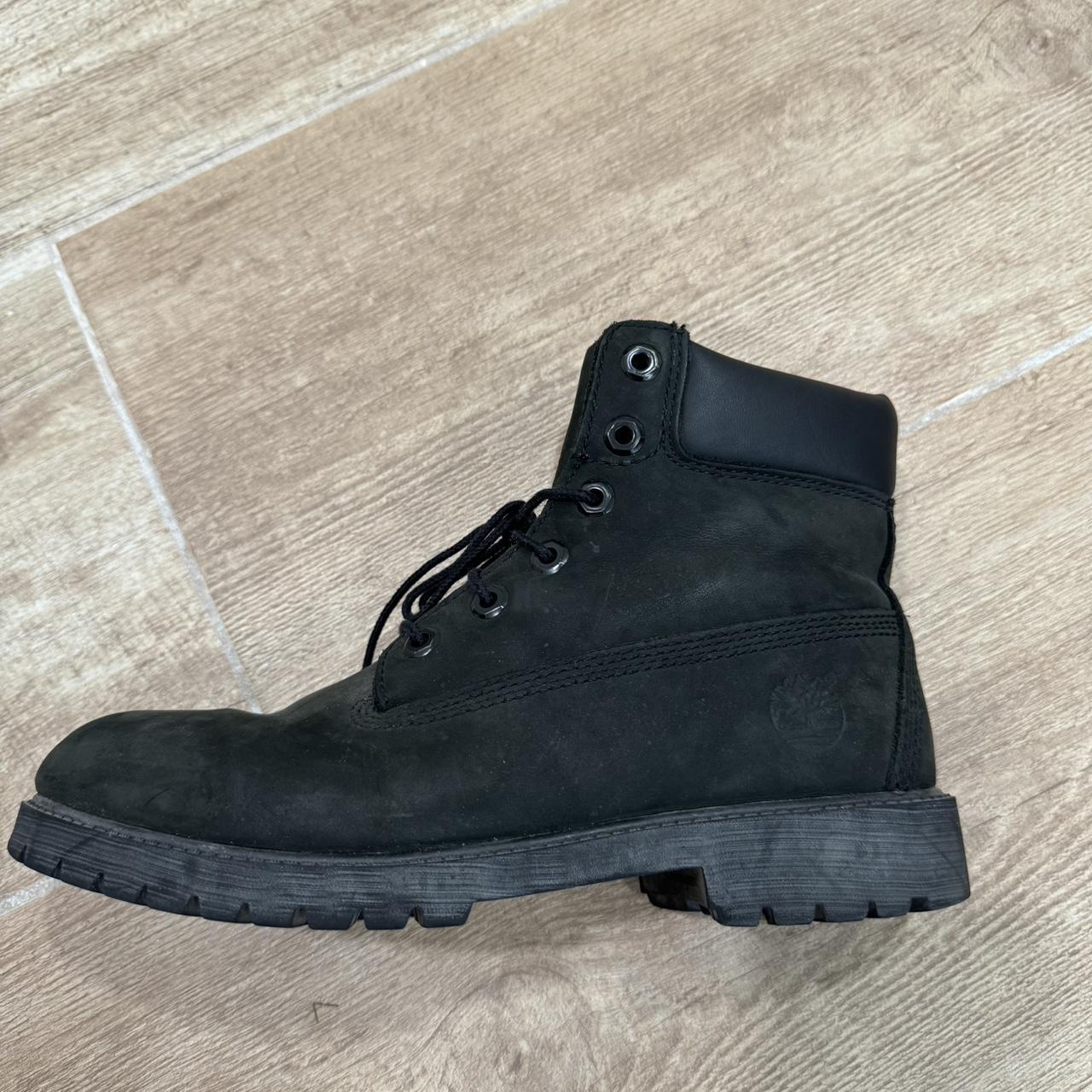 Mens black timberland boots size 9 best sale