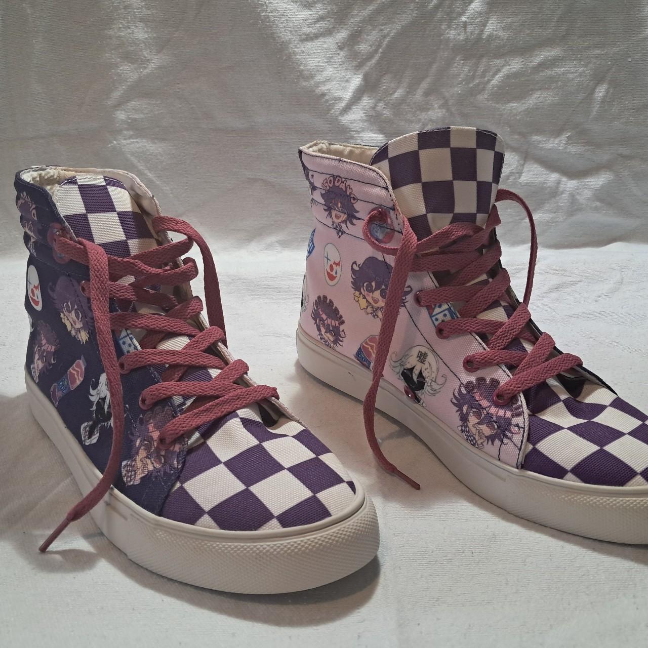 Kokichi Ouma shoes by Ibblescribbles. Lightly used,... - Depop