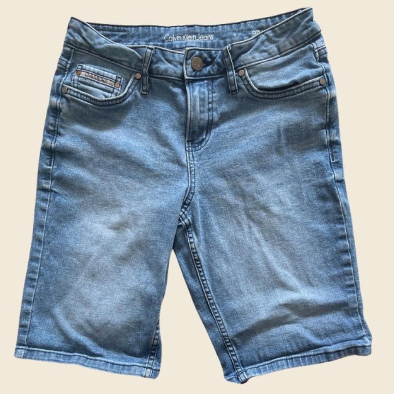 Calvin Klein Denim City Short Size 4 calvinklein