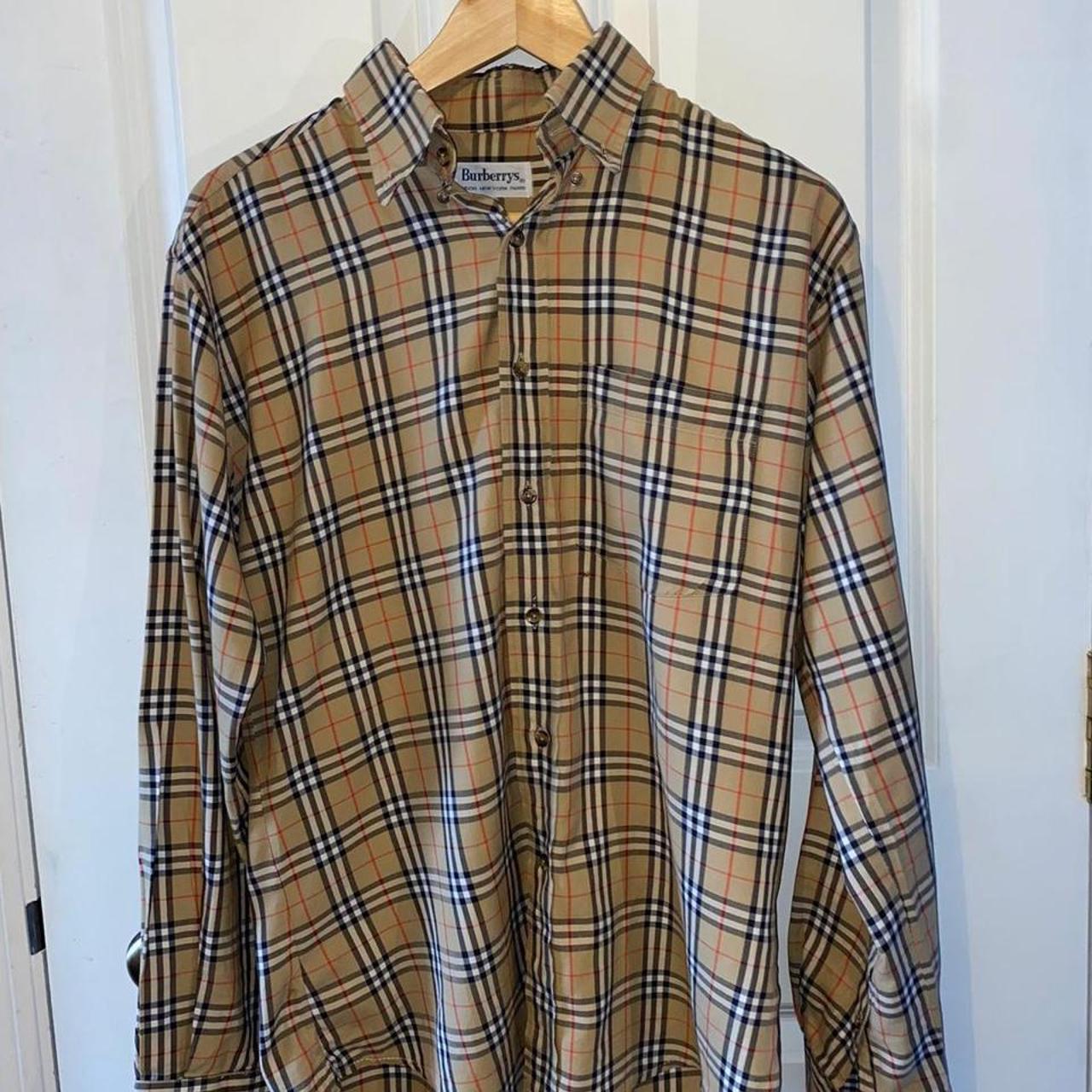 MEN’S BURBERRY SHIRT Size - Medium However can... - Depop