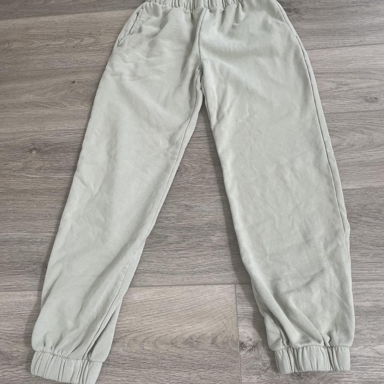 Brandy Melville Women's Sweatpants Green/Grey One size – Soft