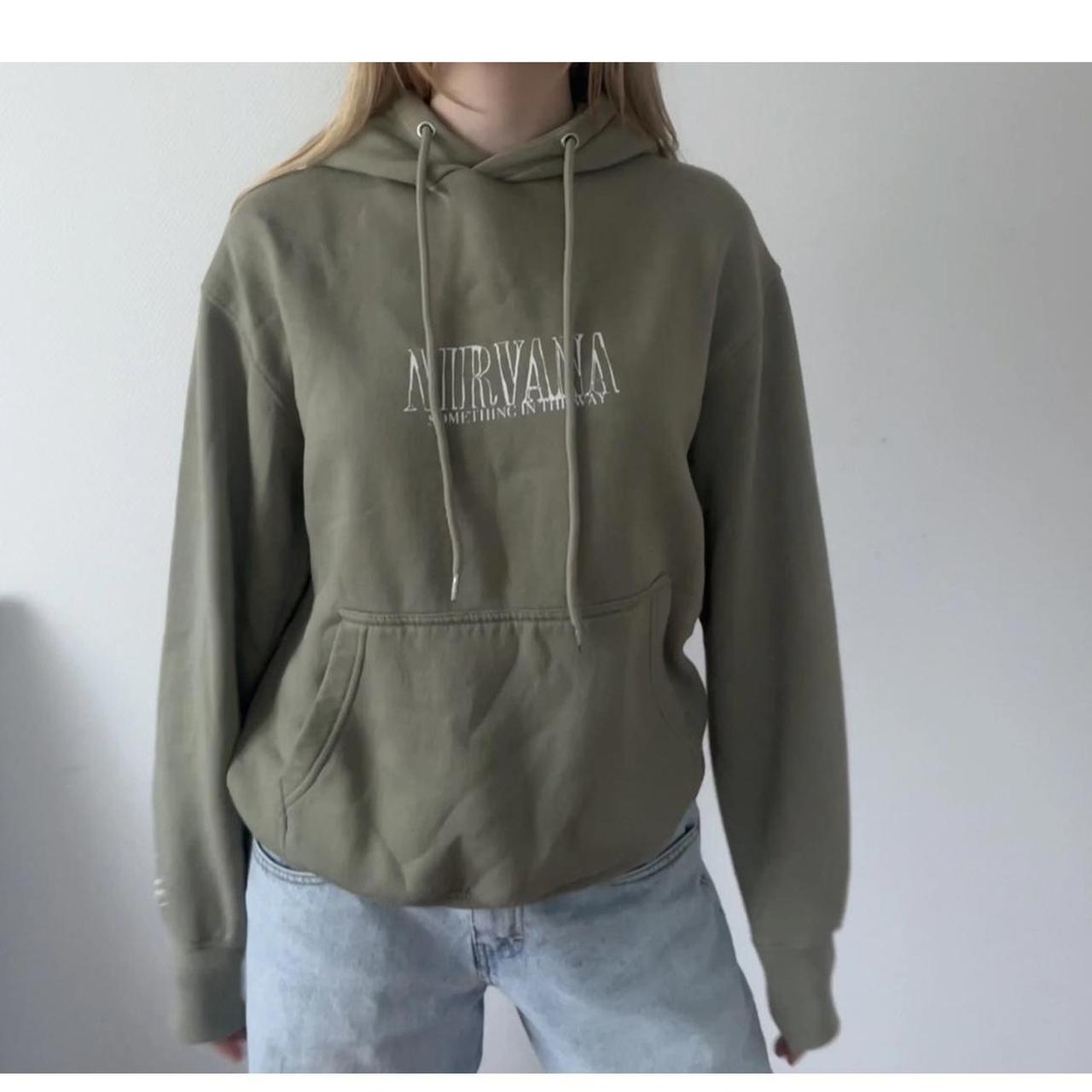 GREEN NIRVANA HOODIE shipping only in switzerland