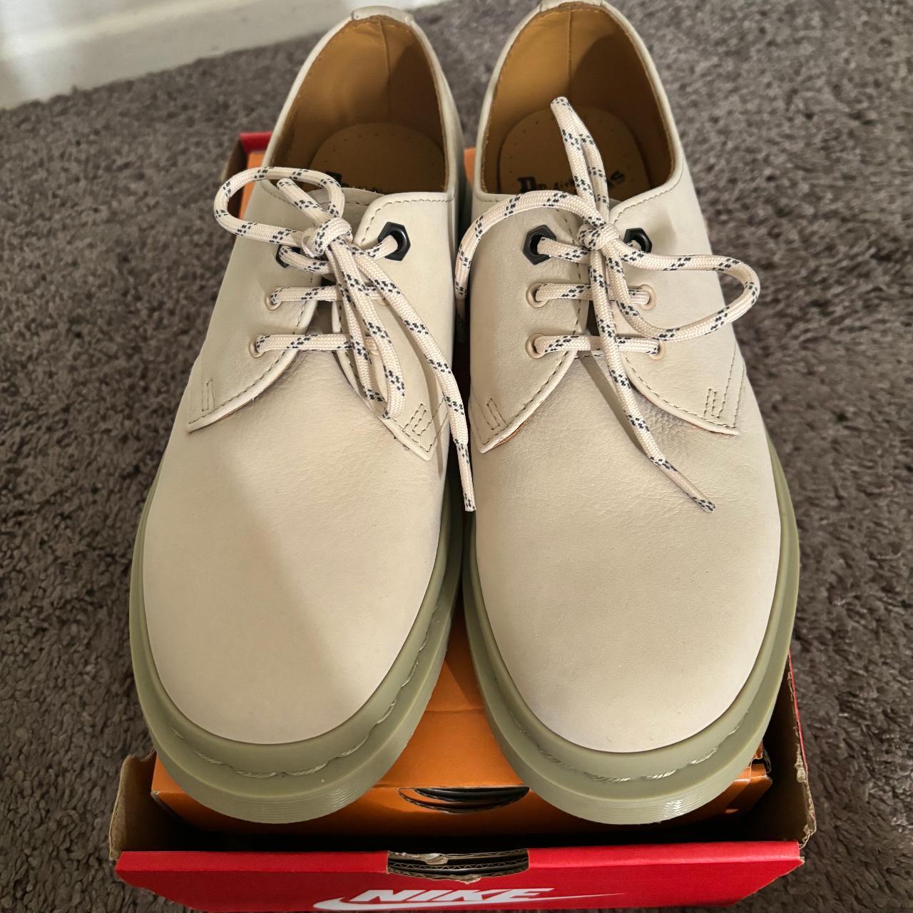 1461 Mono Milled Nubuck Leather Oxfords: Women US Depop