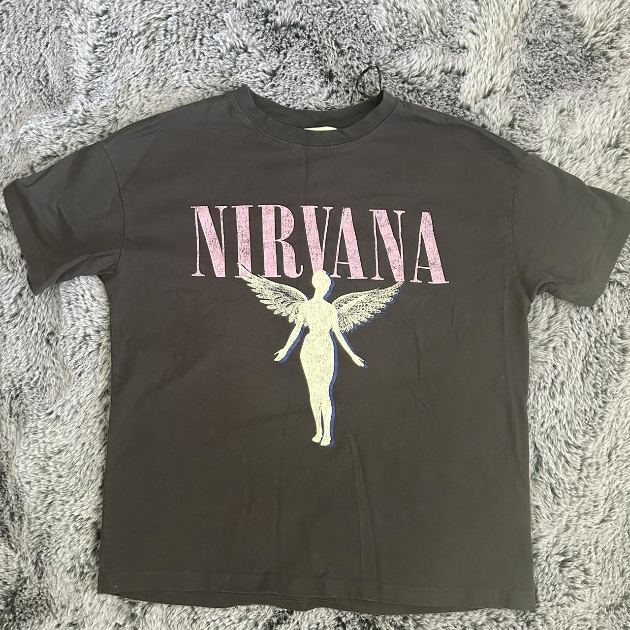 Nirvana shirt h&m hotsell