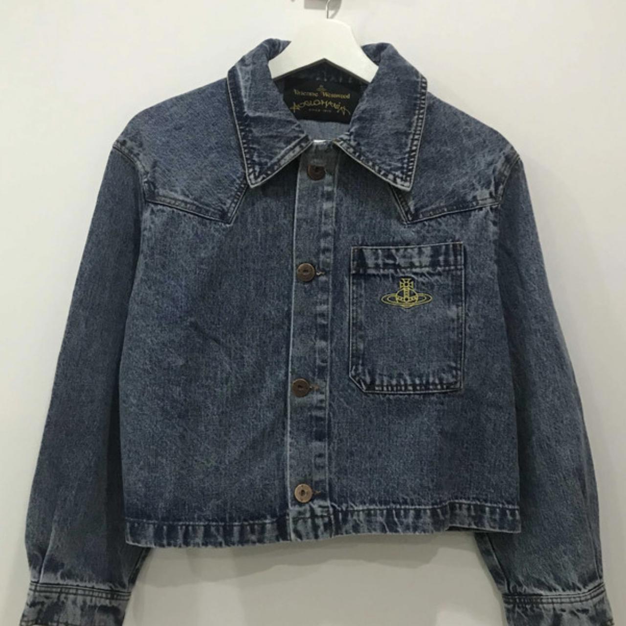 Vivienne Westwood Denim Jacket New and unworn. Width... - Depop