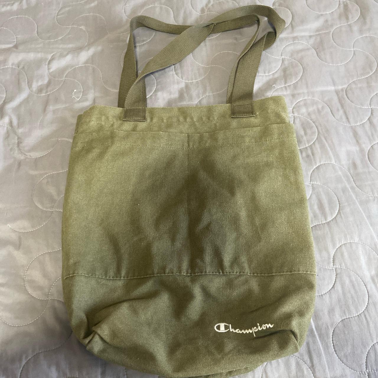 Champion tote bag mens green on sale