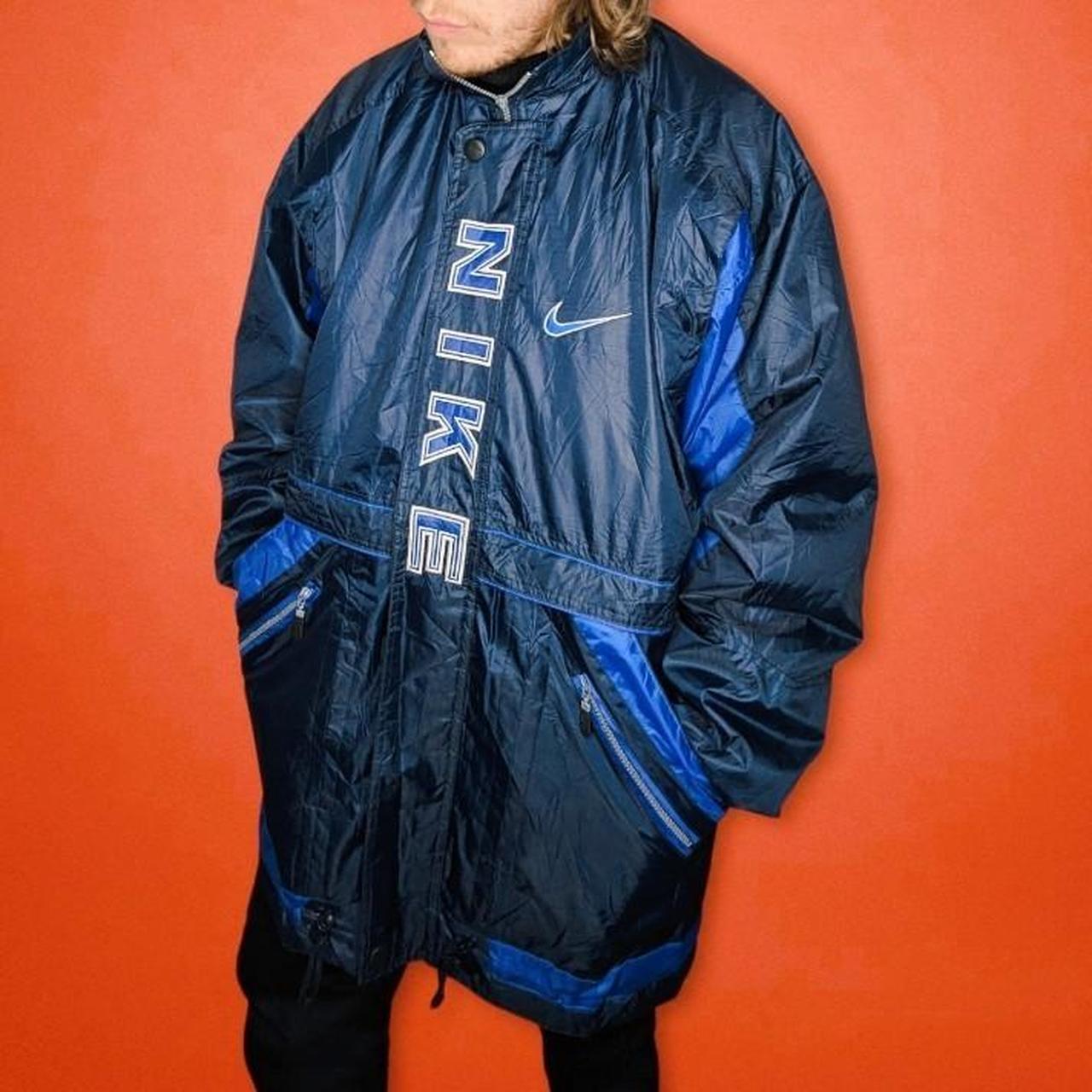 longline nike coat