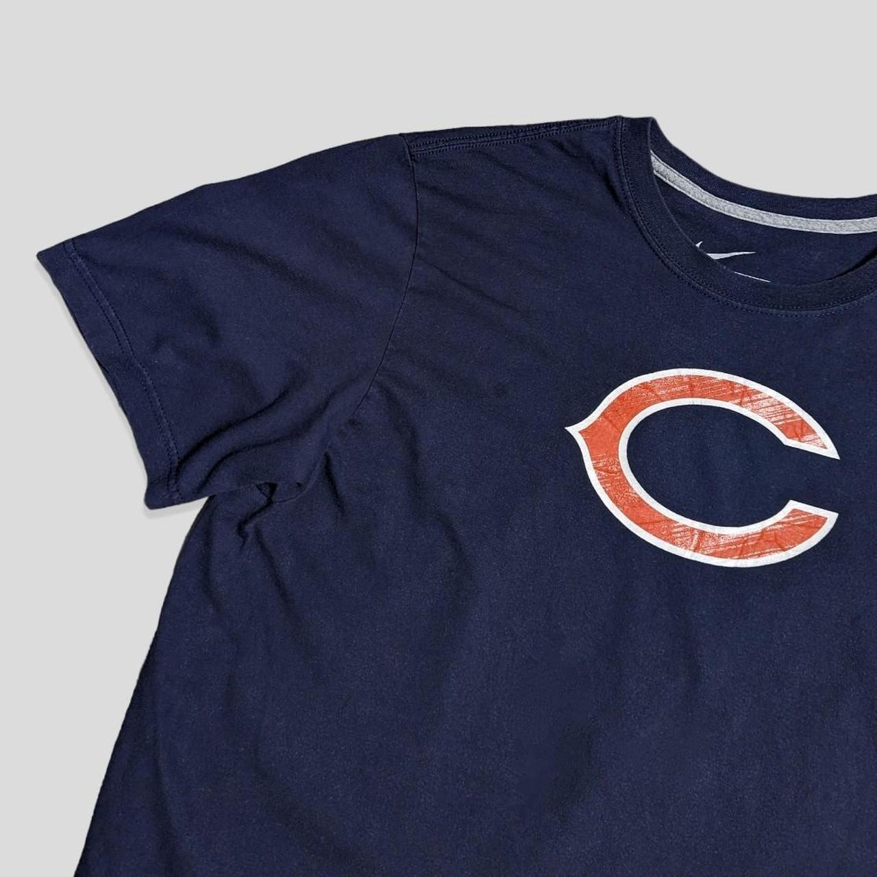 Nike Chicago Bears Logo Tee Shirt Men's Blue Size - Depop