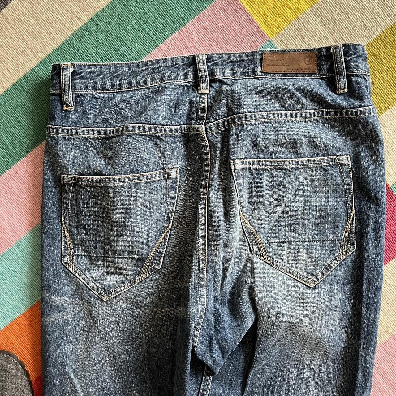 AllSaints Men's Blue Jeans | Depop