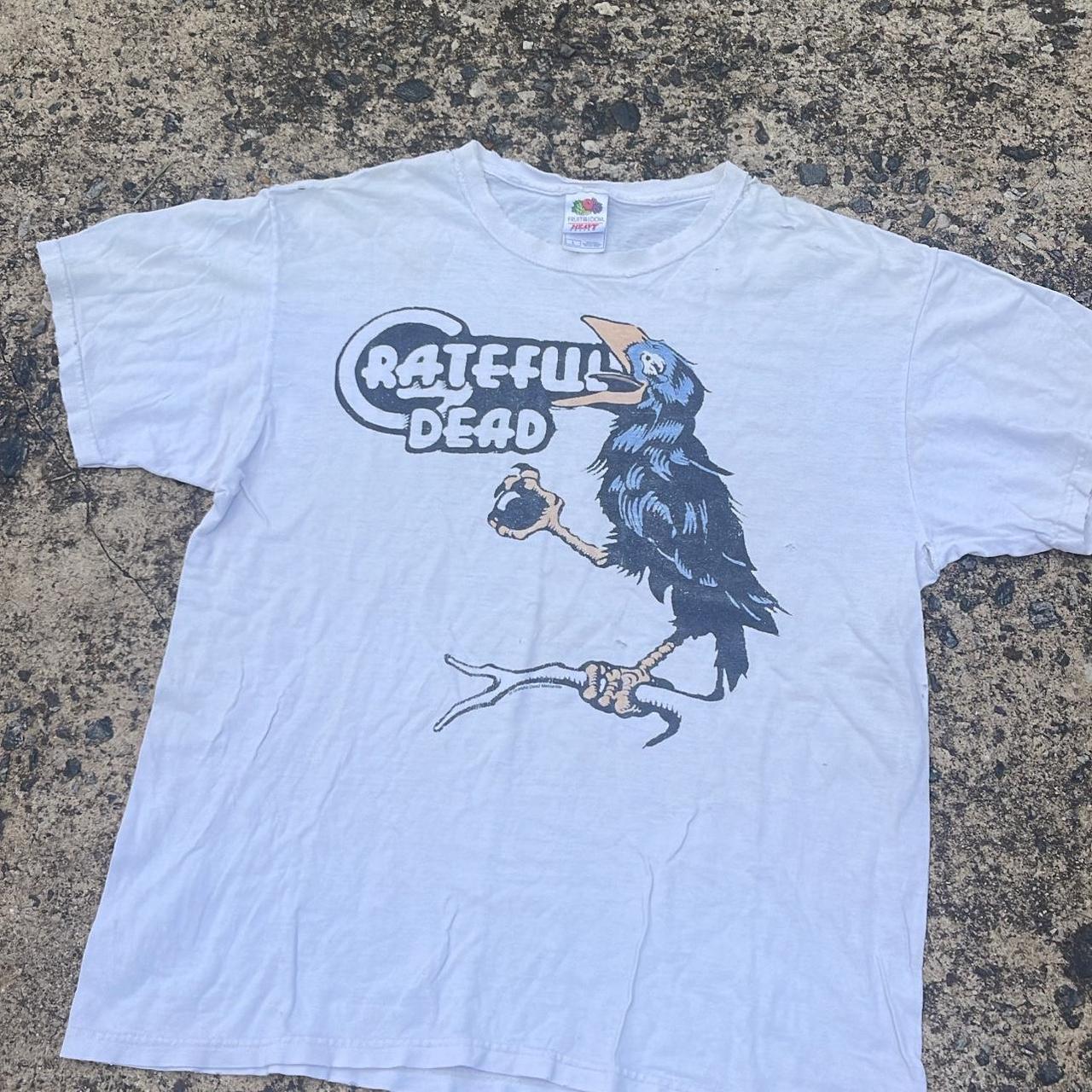 Grateful Dead Crow T-shirt Vintage Grateful Dead | Depop