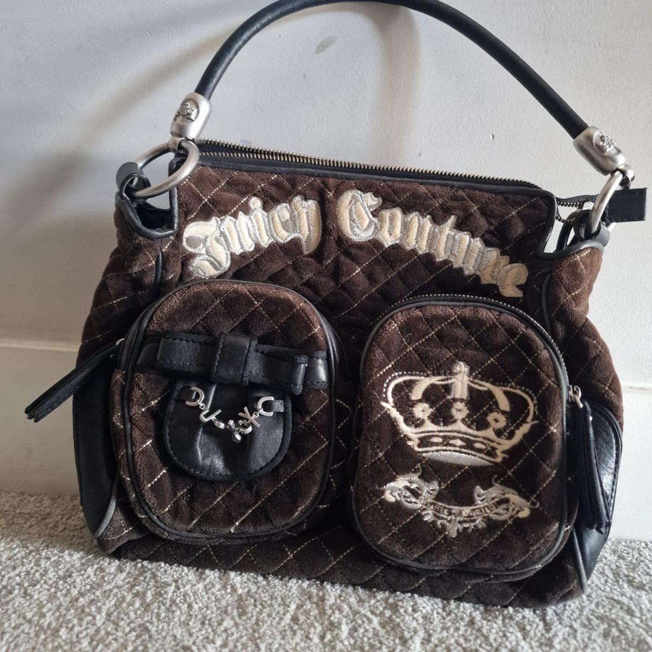 Juicy Couture Black Quilted shops Handbag