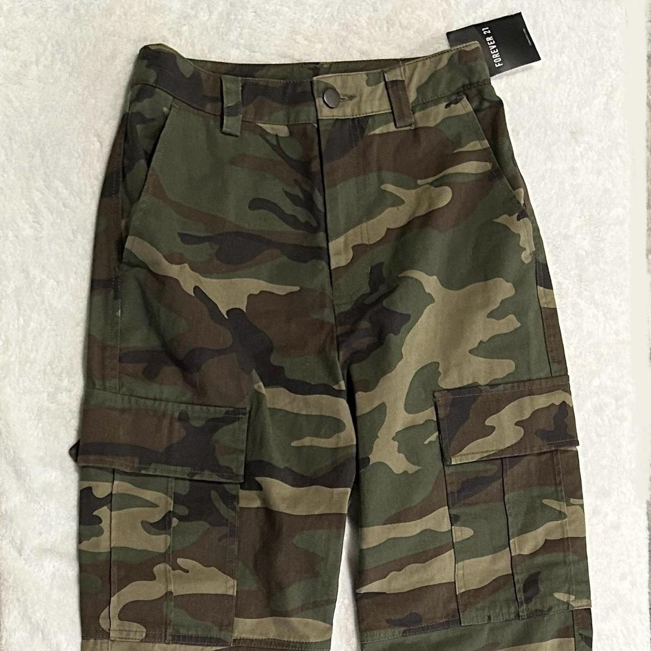 Camo Cargo Pants w/ Draw String at Bottom!!!!! - Depop