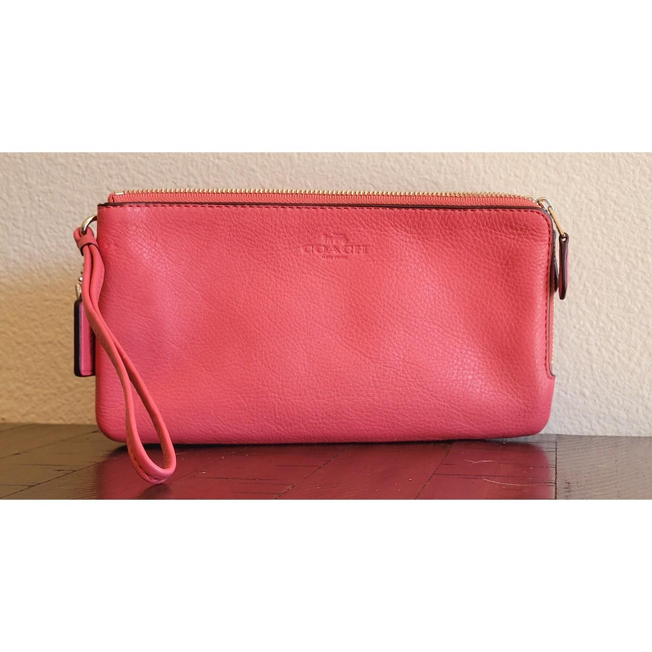 Coach hotsell Strawberry Wrislet Wallet