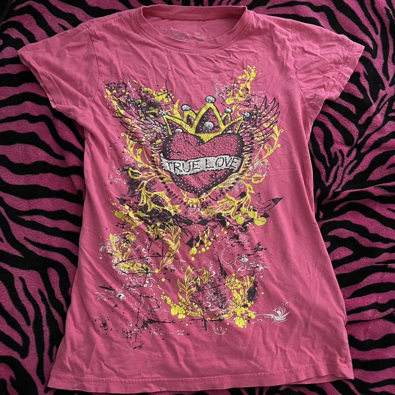 2000s shirt coolest 2000s shirt with ed hardy type... - Depop