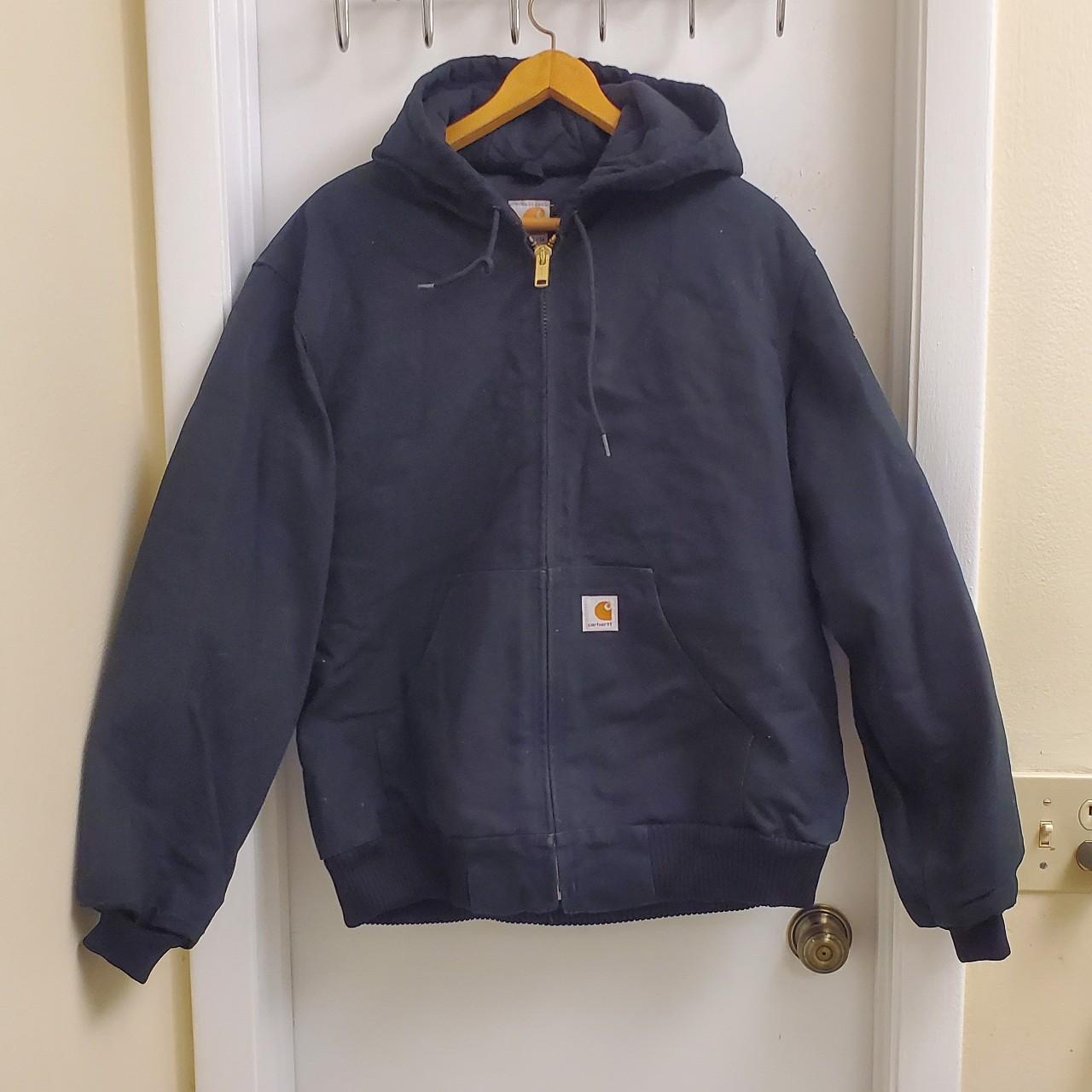 🥰rare Vintage Carhartt Quilted Fleece Lined Canvas - Depop