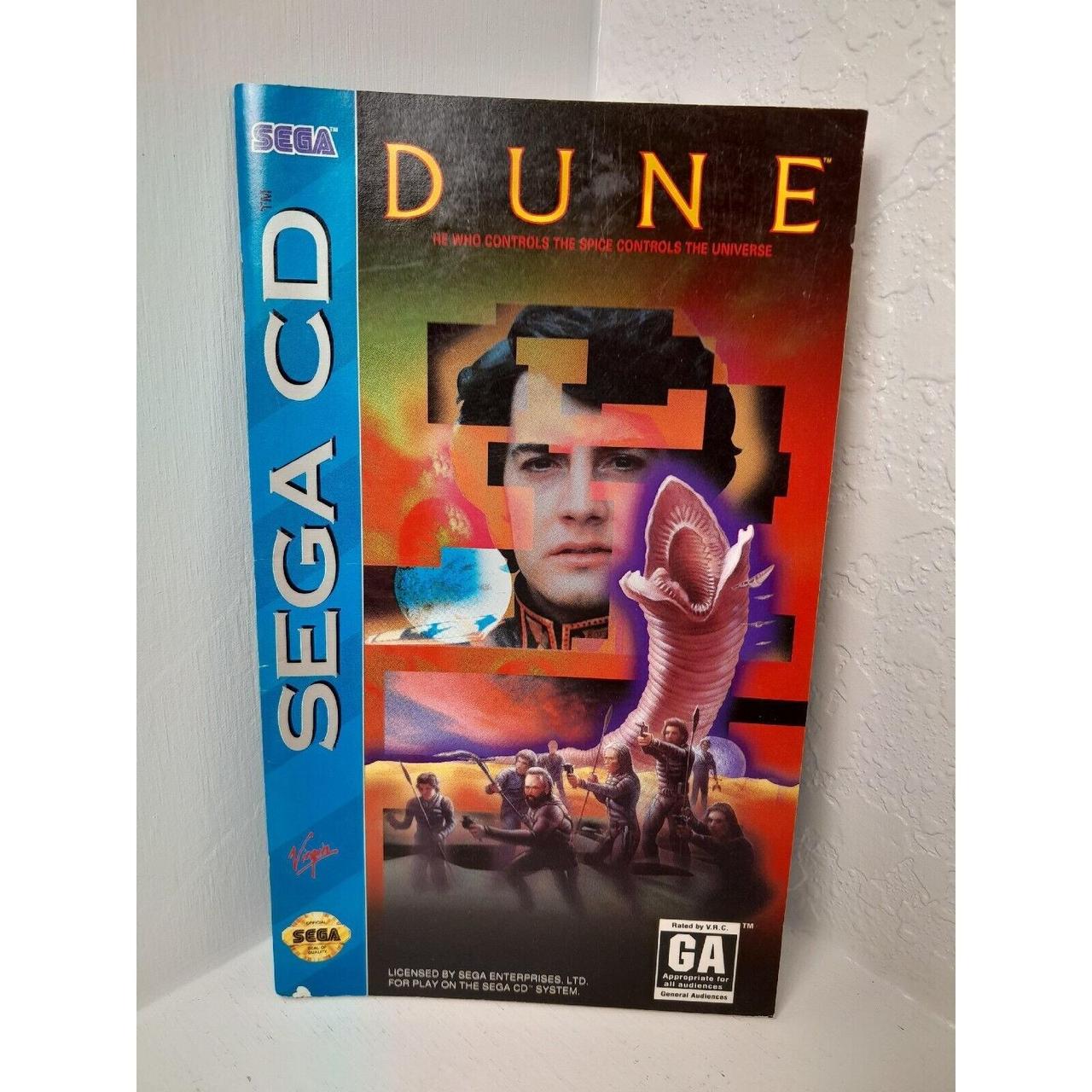 Dune Sega CD 1993 Instruction Manual Booklet... - Depop