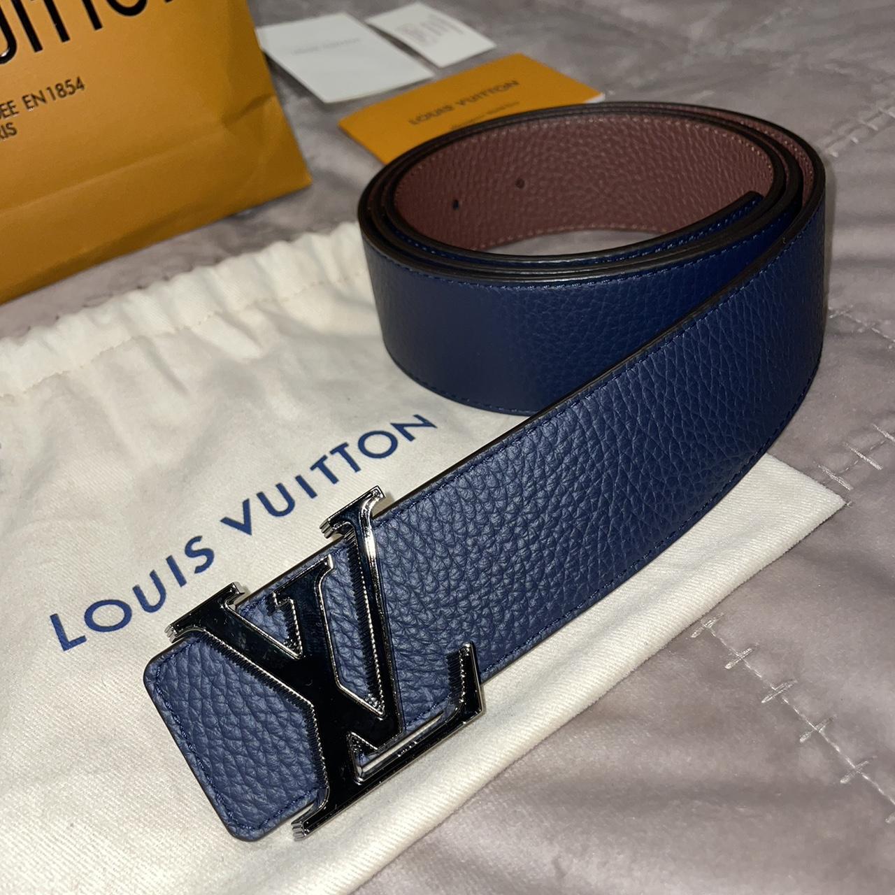 louis vuitton mens checkered belt