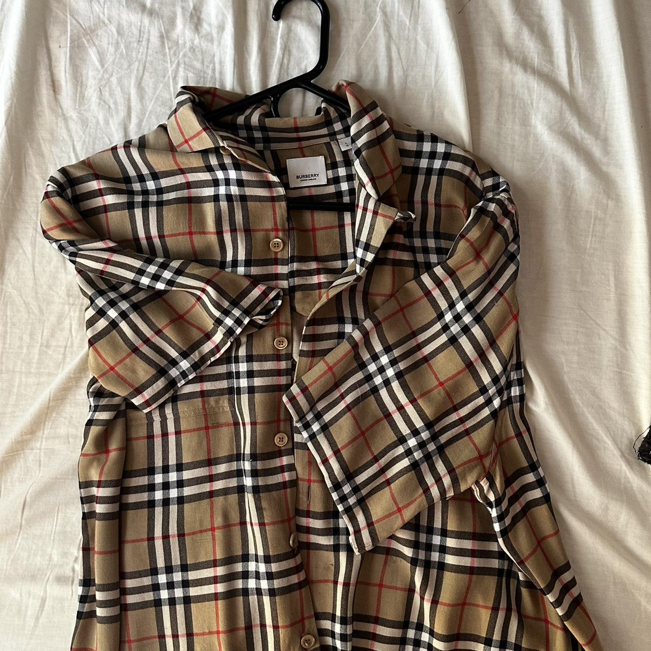 Burberry shirt depop best sale