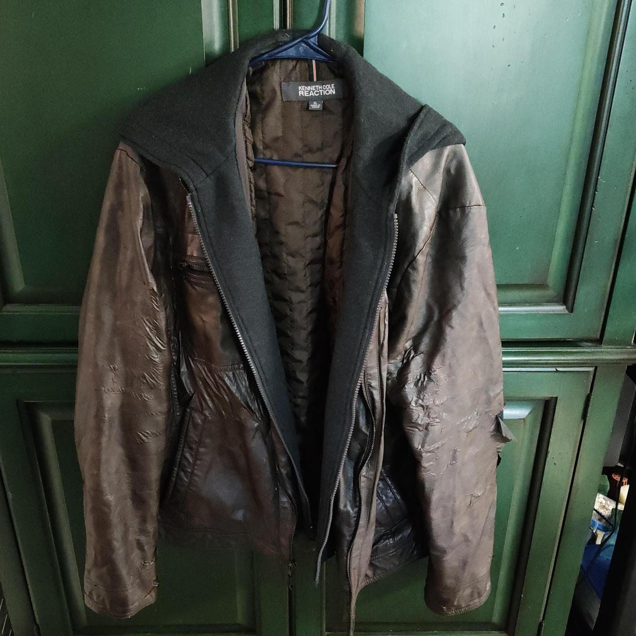 Fashion Kenneth Cole leather jacket