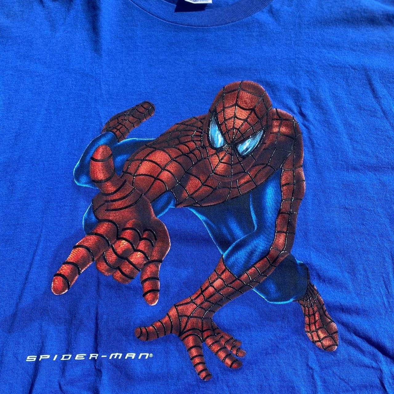 Vintage Y2K Spider-Man Movie Promo T Shirt Delta Pro 2024 Weight Size XL