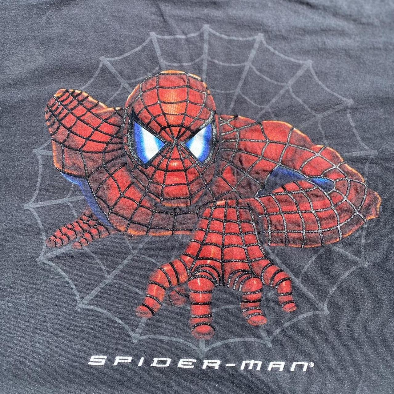 Vintage Y2K 2002 Spider-Man movie promo shirt | Depop