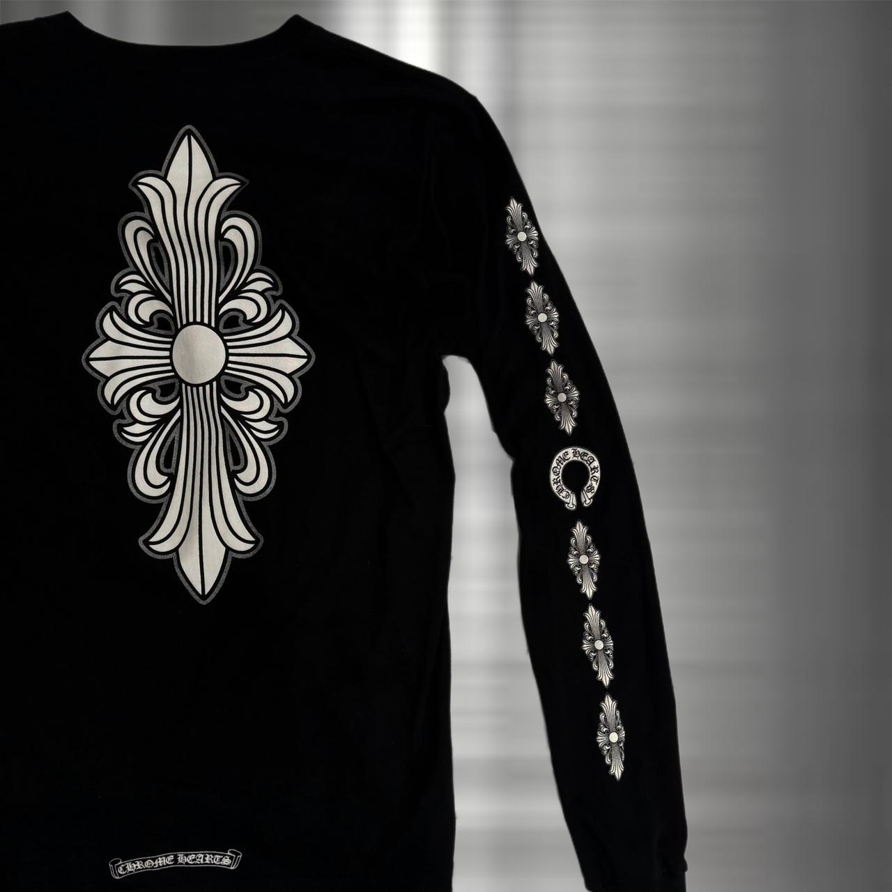 Chrome Hearts Malibu Exclusive Floral Cross T-Shirt White