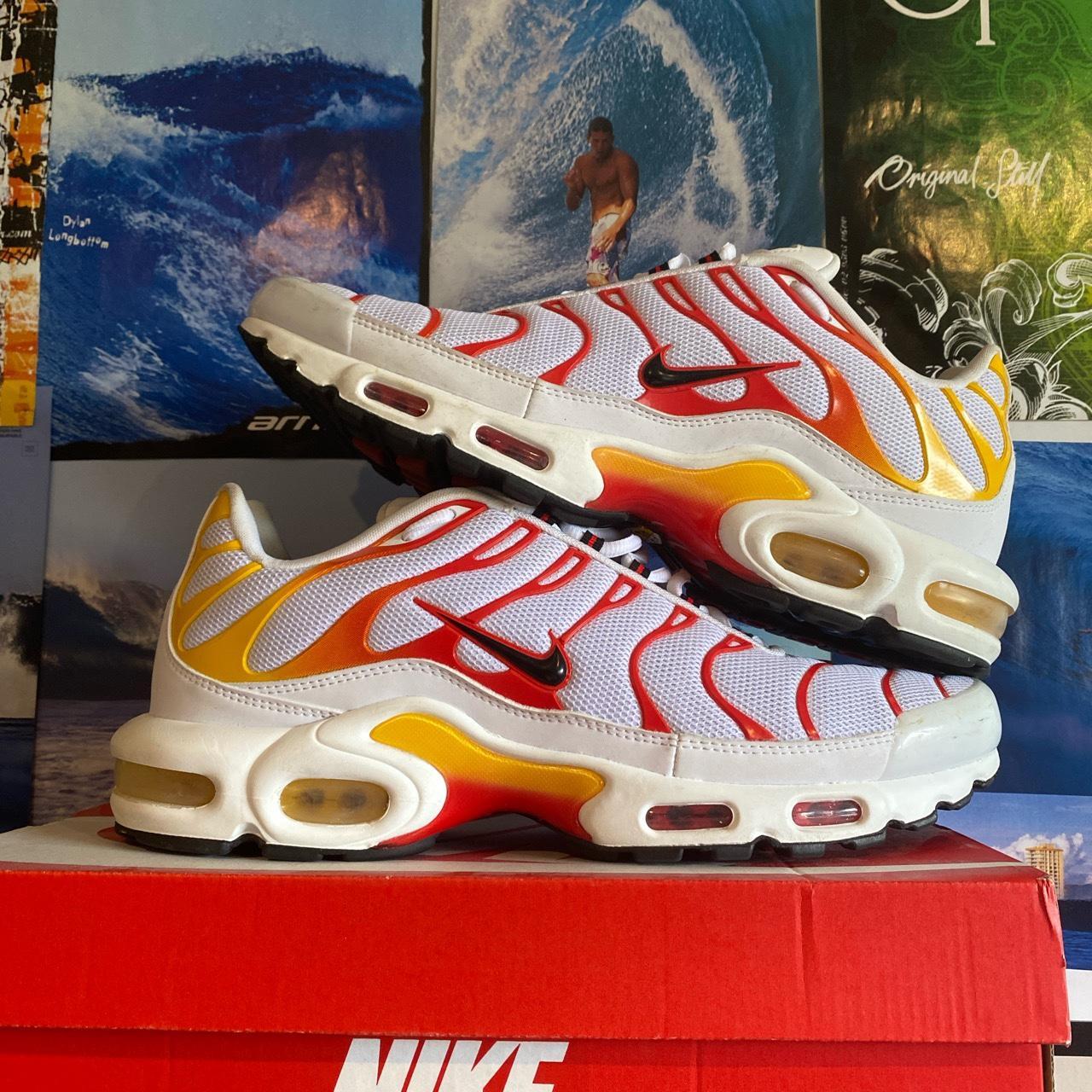 nike airmax tns sunburns size us 12 really good. Depop