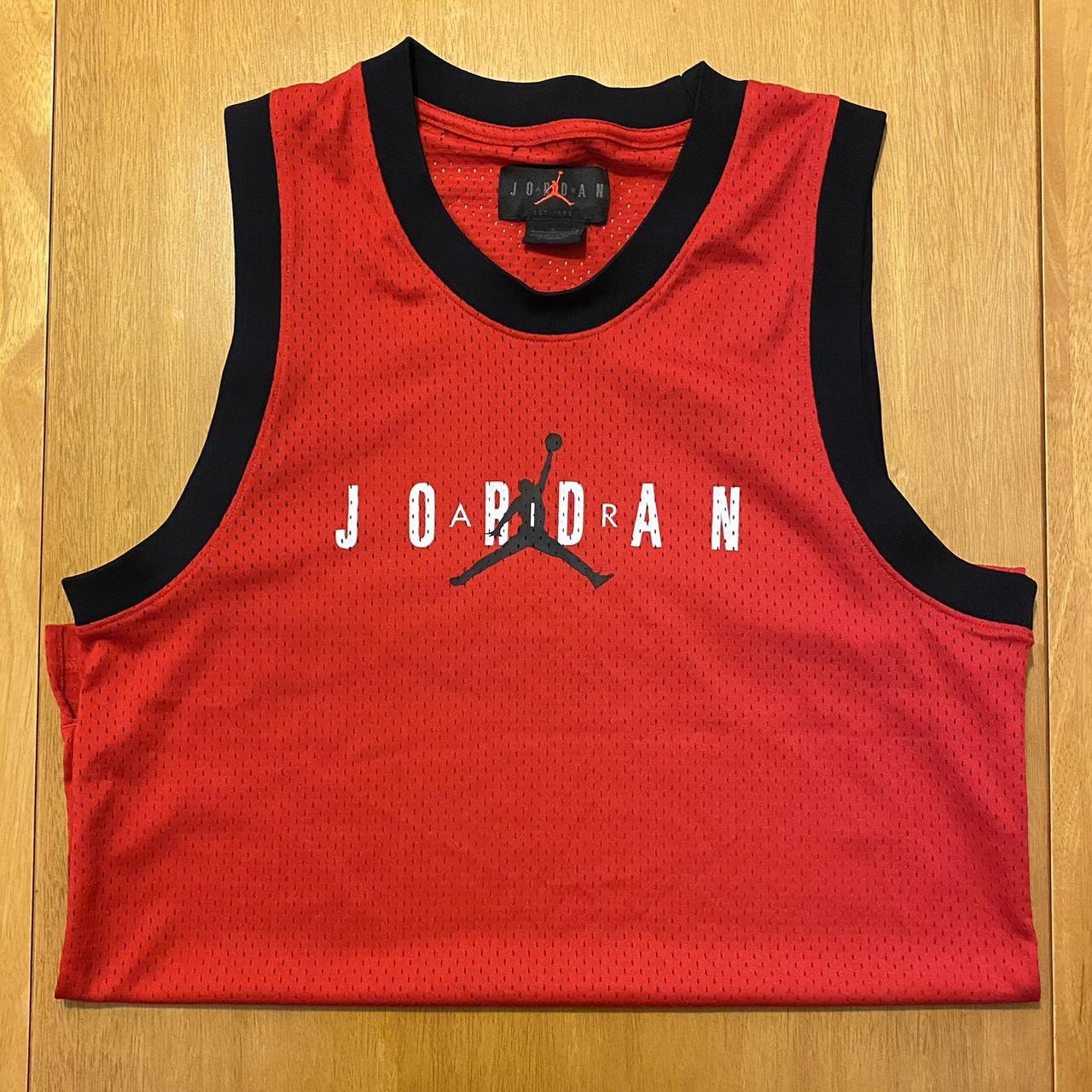 mens red nike top