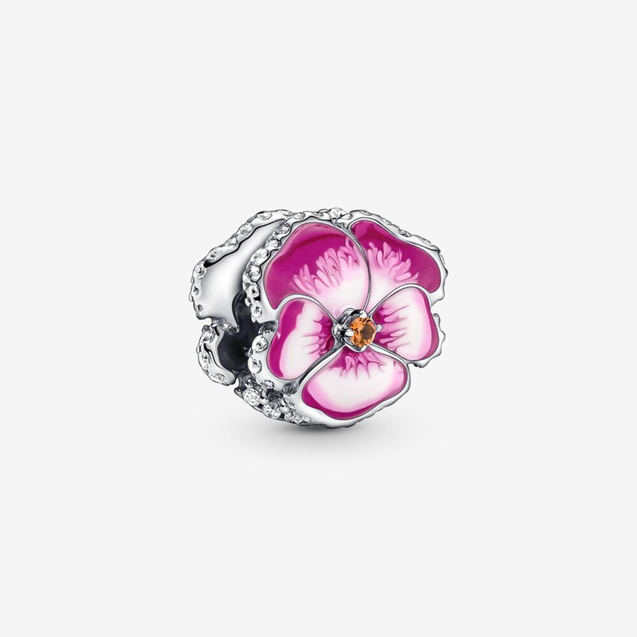 Pandora Cherry Blossom Dangle Charm Depop