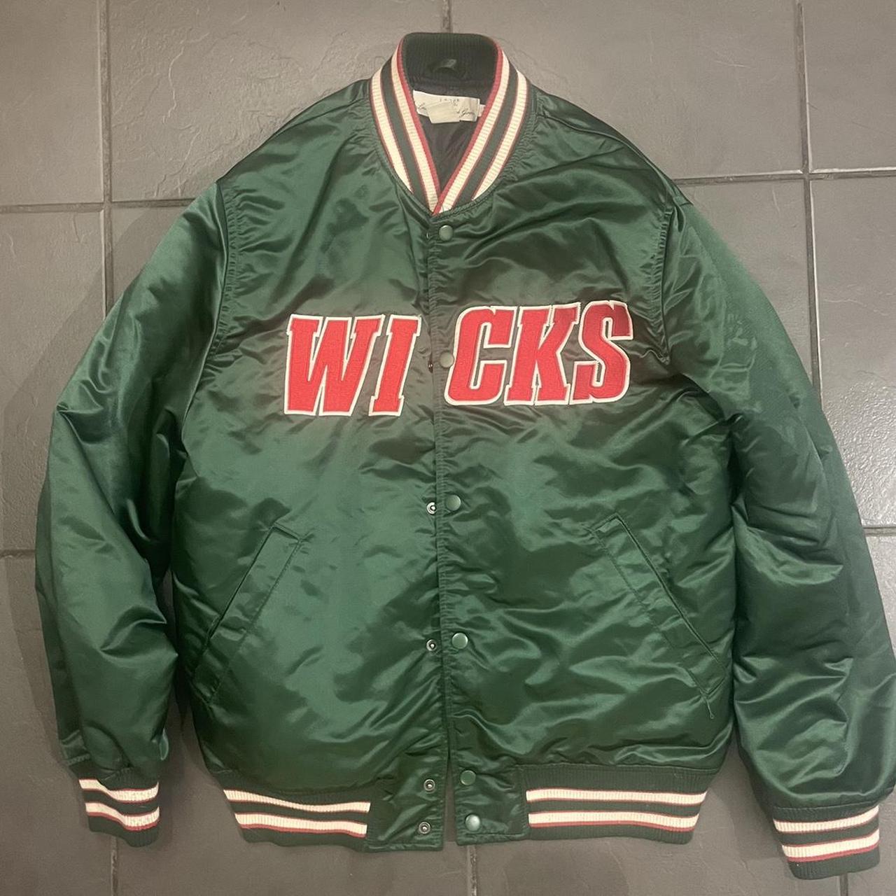 “Wicks” varsity jacket Excellent condition Size... - Depop