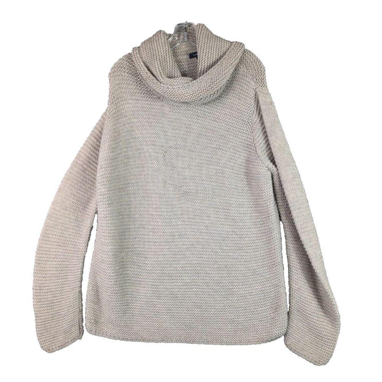 Lands End Sweater Women XL 18 Cowl Neck Pullover. Depop