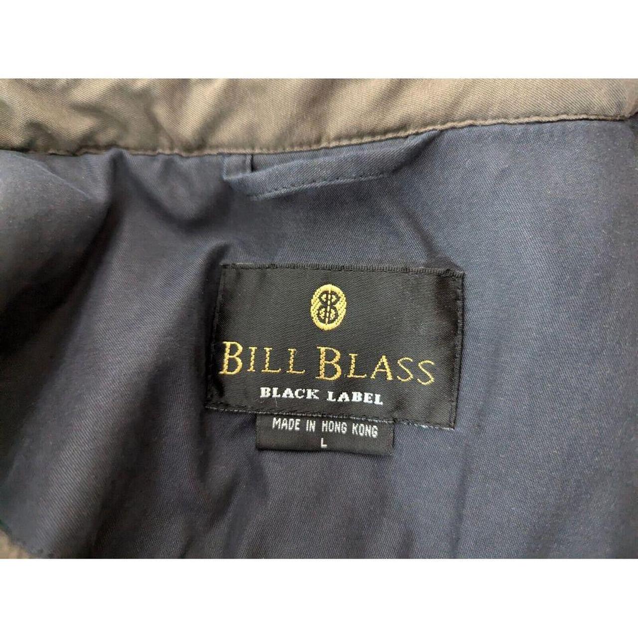 Vtg Bill Blass Black Label Jacket Mens L Fleece. Depop