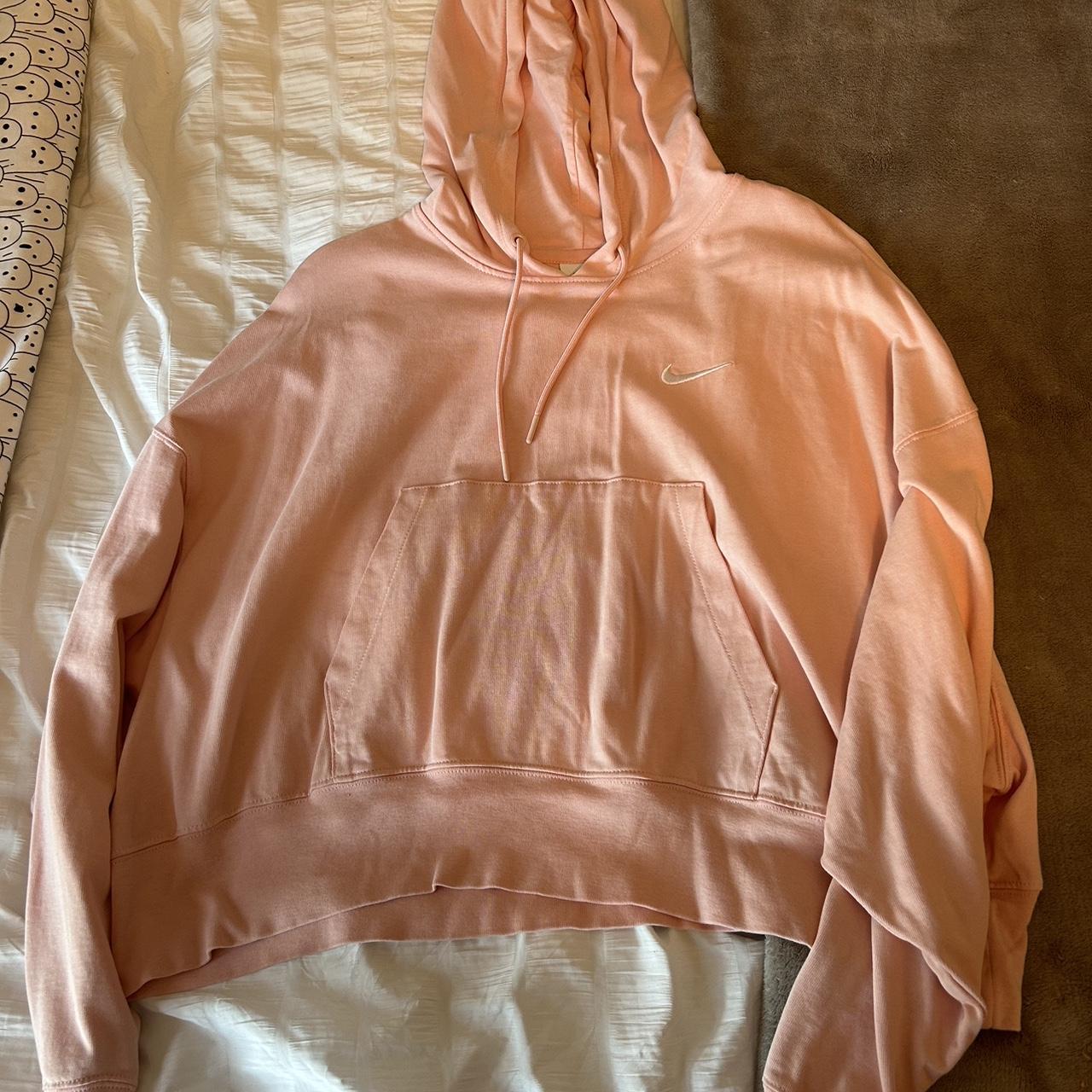 womens peach nike hoodie