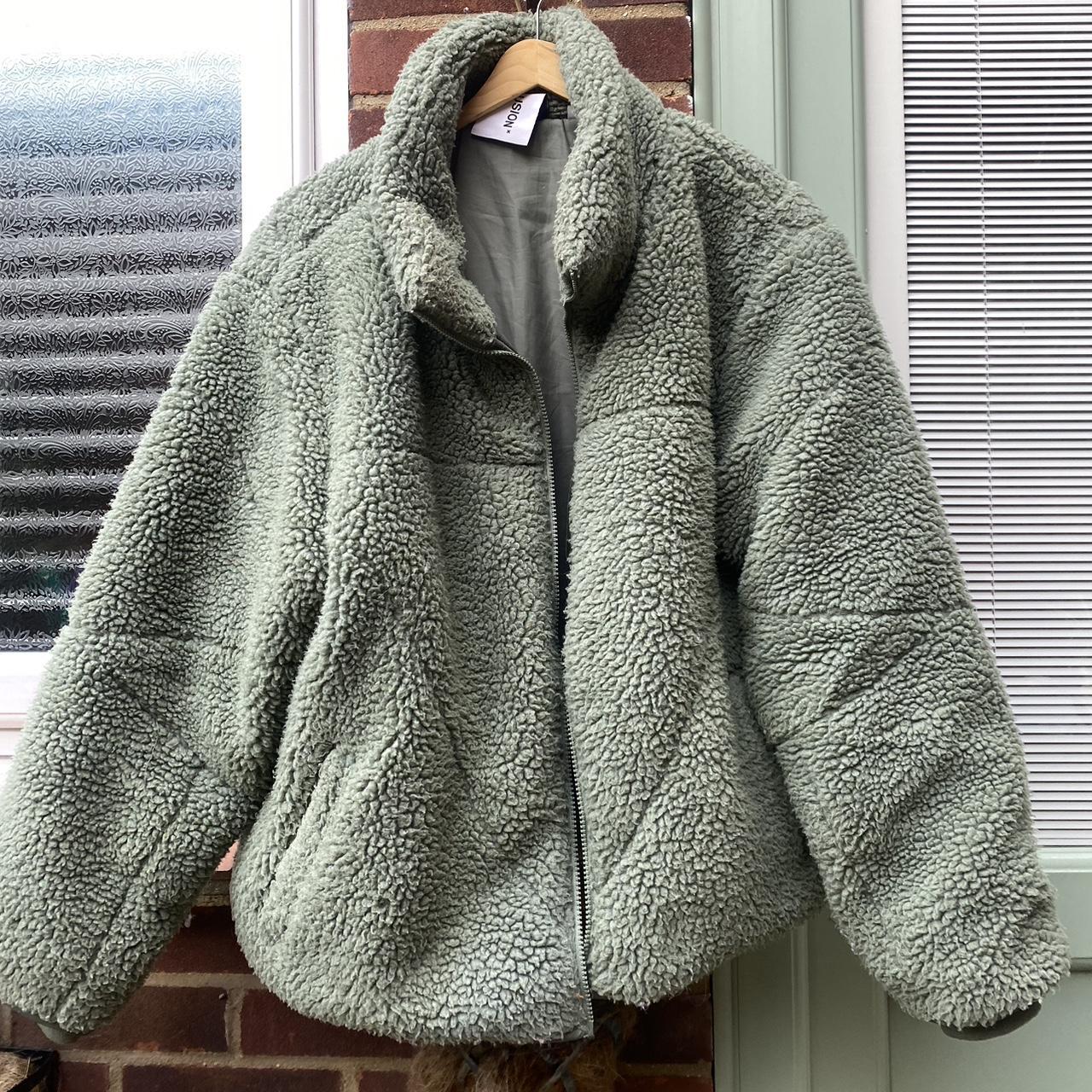 Collusion teddy coat best sale