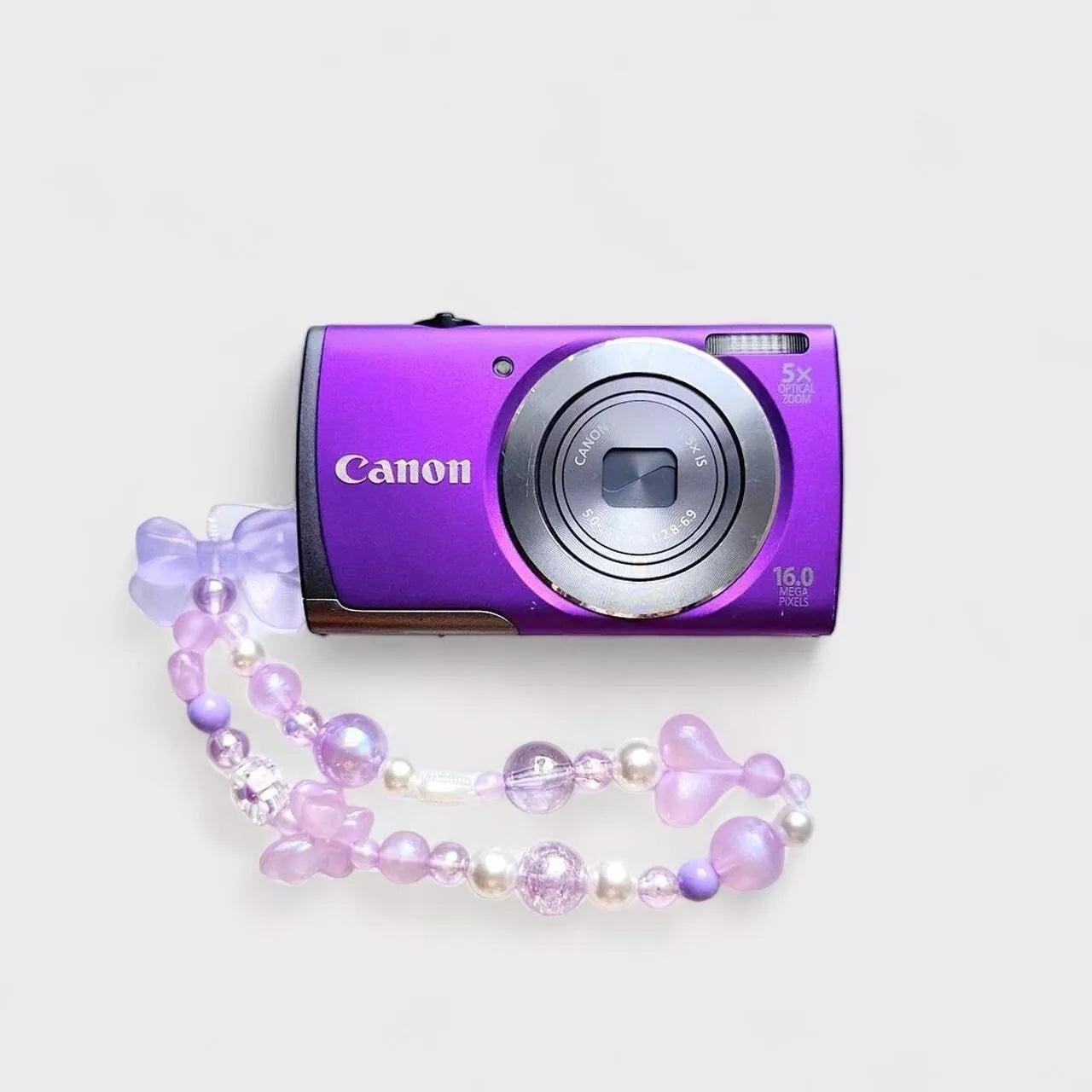 CANON PowerShot A3500 IS Purple digital camera 16... - Depop