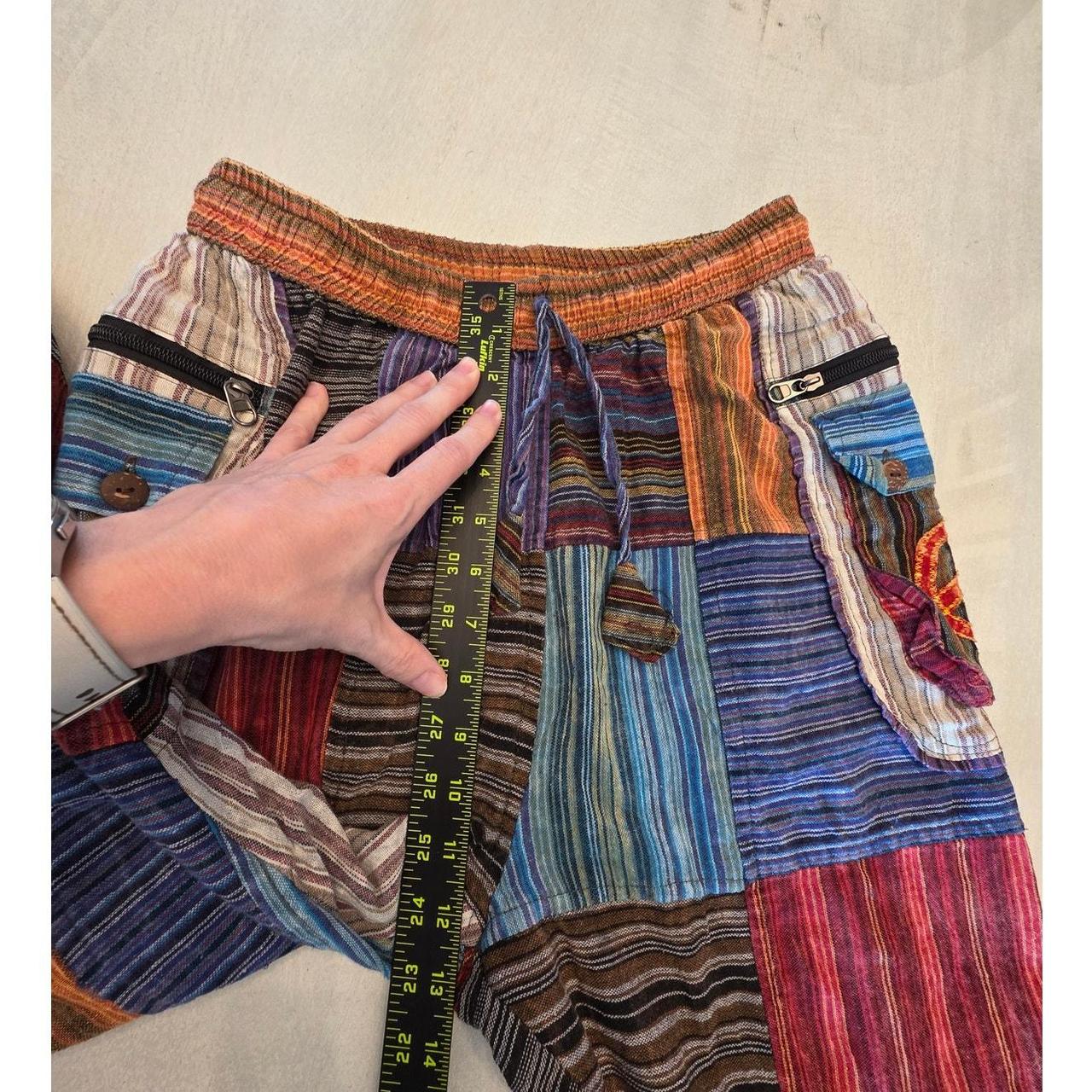 Source Unknown Women's Pants - Brown/Multi - M – … - image 6