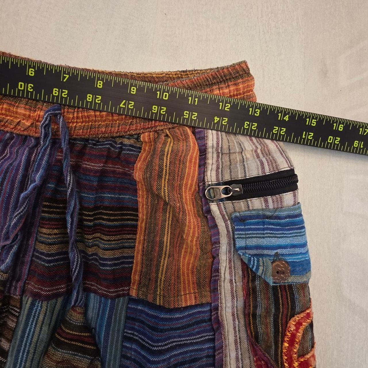 Source Unknown Women's Pants - Brown/Multi - M – … - image 5