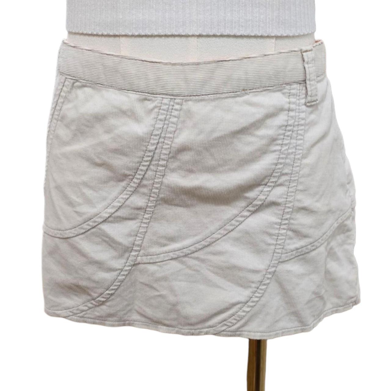 Abercrombie & Fitch Women's Skirt - White/Cream -… - image 1