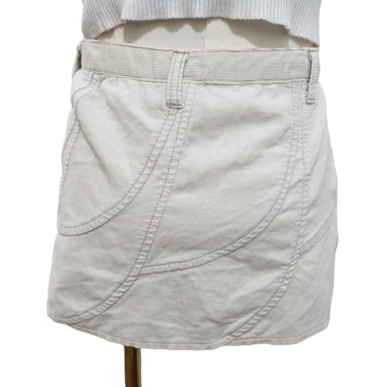 Abercrombie & Fitch Women's Skirt - White/Cream -… - image 2
