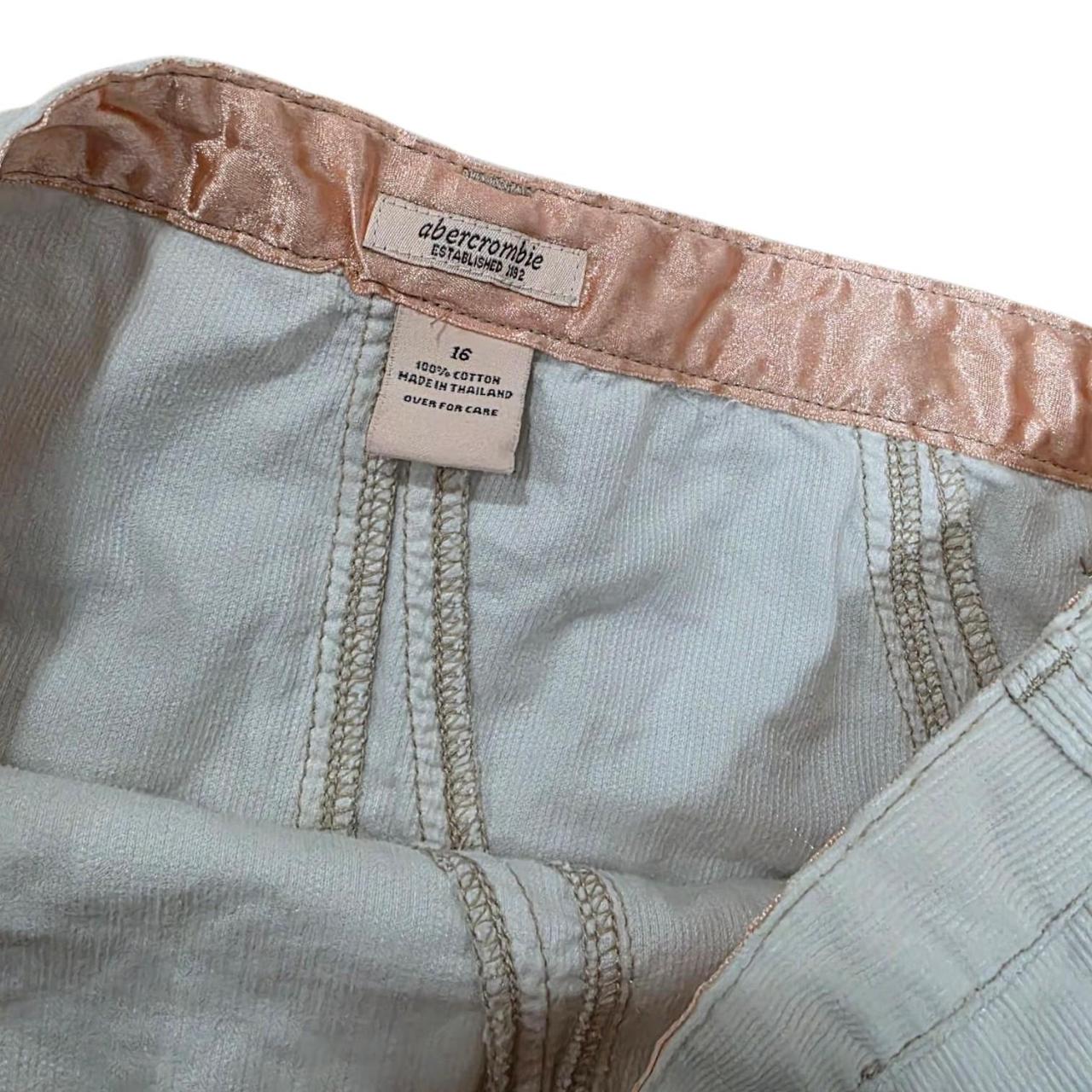 Abercrombie & Fitch Women's Skirt - White/Cream -… - image 5