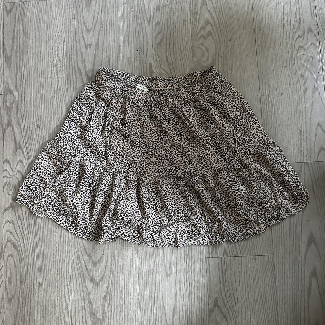 Extra Small Adorable American Eagle Cheetah Print Skirt