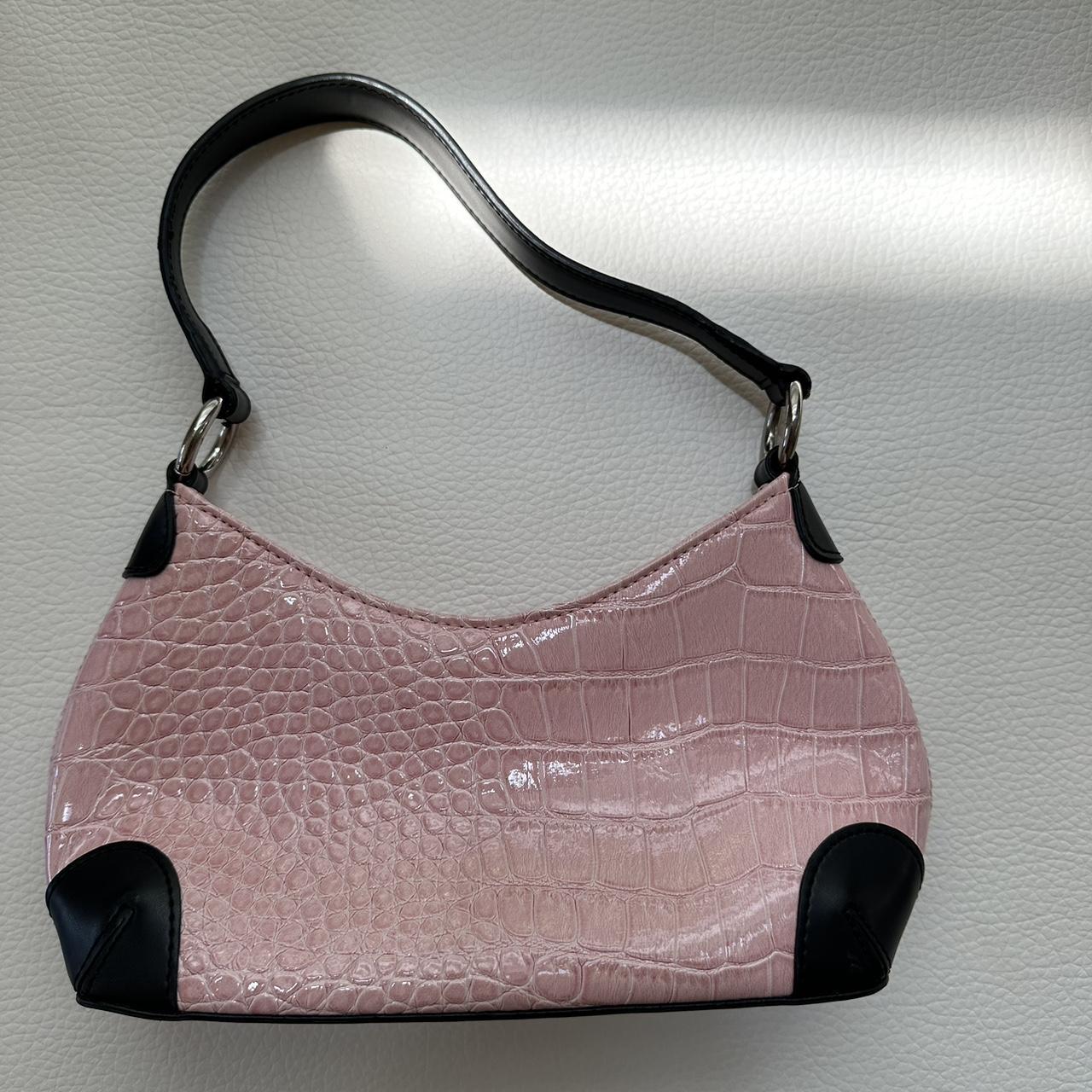 BCBG Girls pink leather purse