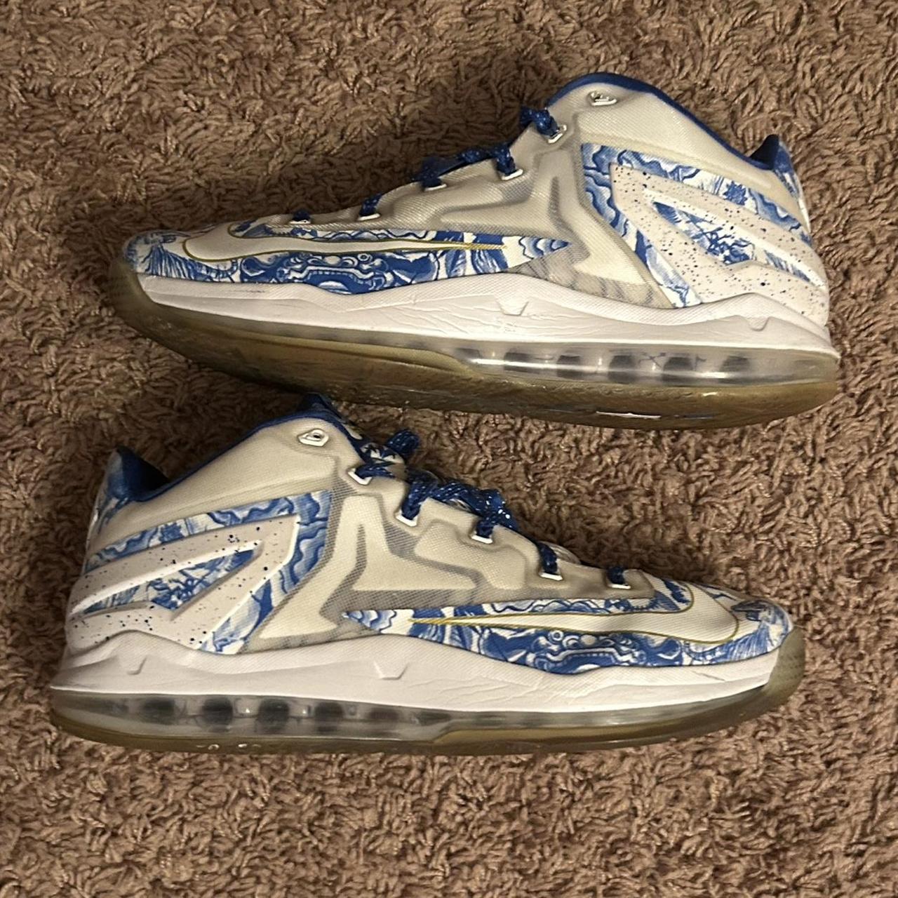 Nike Men's Sneakers - Multi/Blue - US 10 – Lebron 11s Low China 2018 #nike #used …